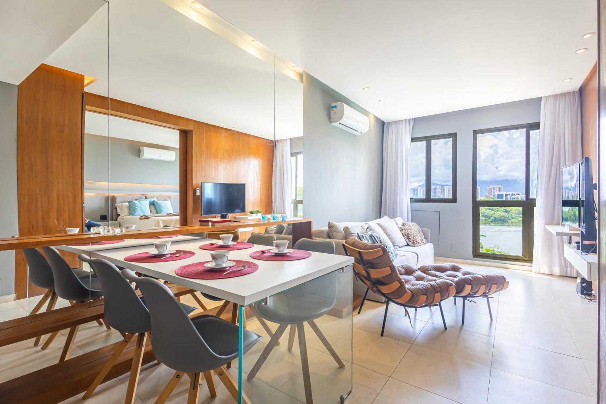 Decoracao Exclusiva Na Praia Com Piscina, Sauna, Academia E Estacionamento リオデジャネイロ エクステリア 写真