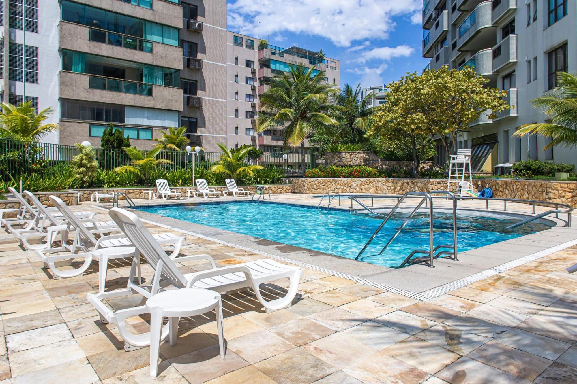 Decoracao Exclusiva Na Praia Com Piscina, Sauna, Academia E Estacionamento リオデジャネイロ エクステリア 写真